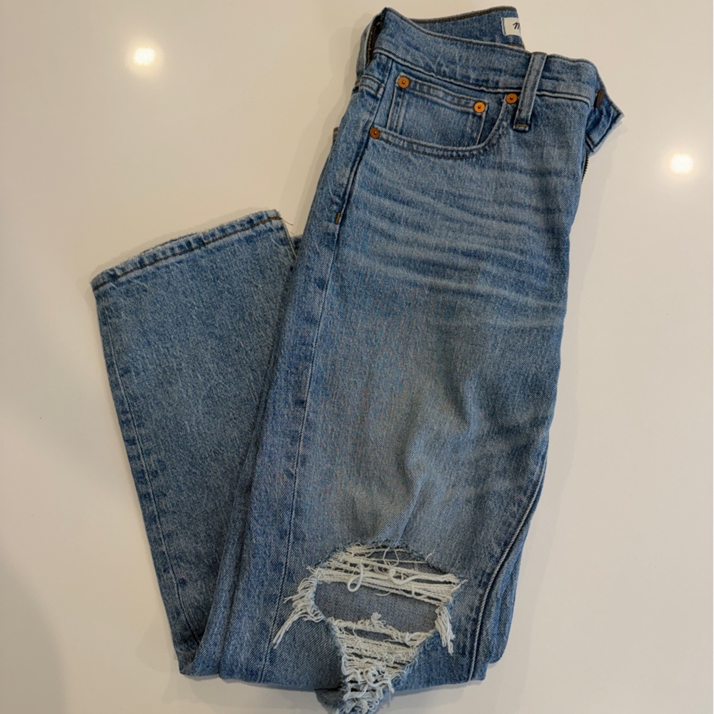 Madewell Vintage Straight Jean - 24 Petite
